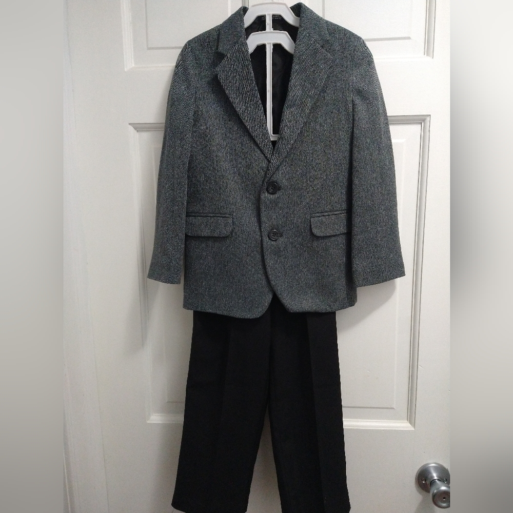 Boys dress suit jacket and pants